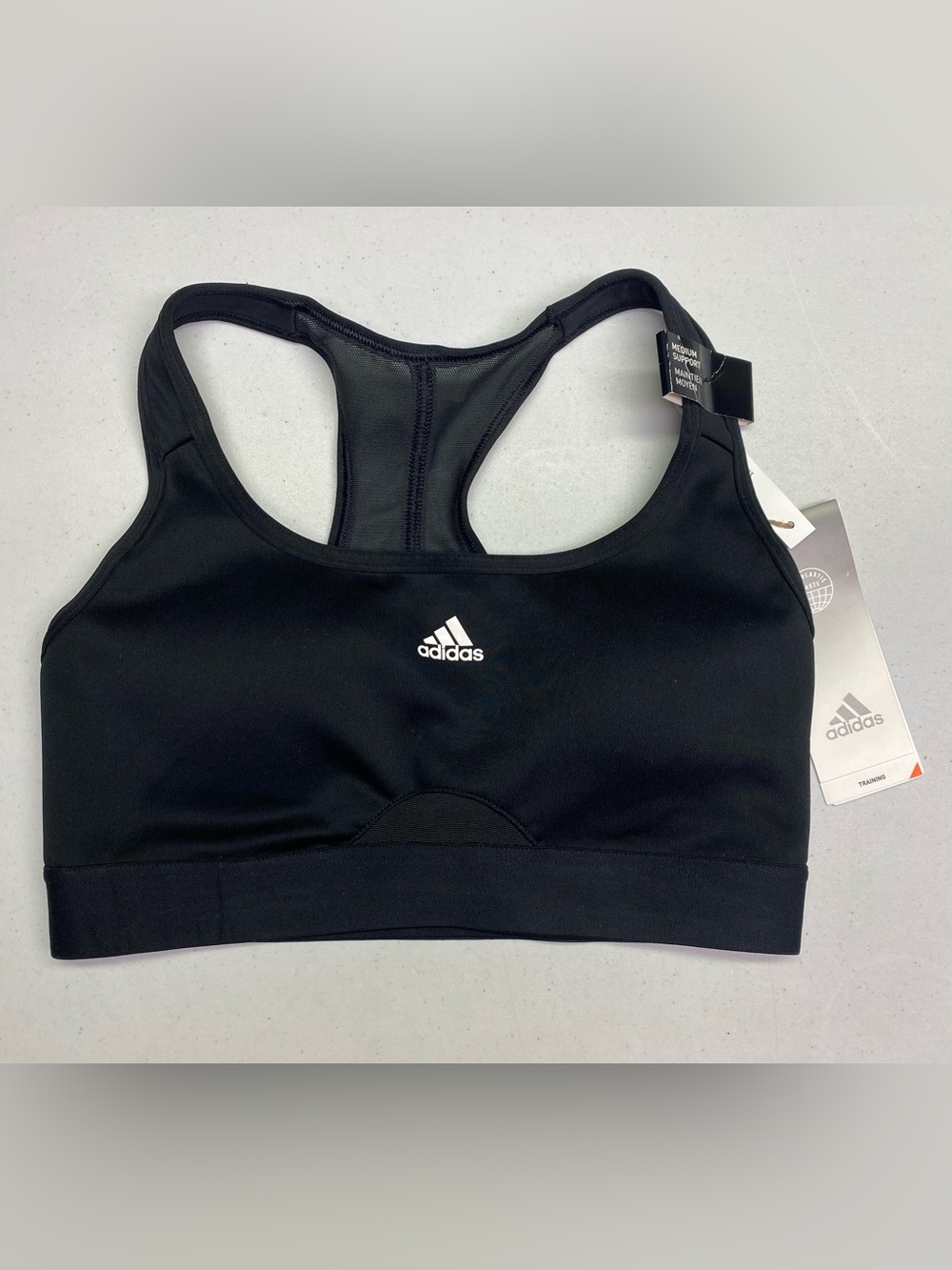 NWT adidas BLK Medium Support XS (A-C cups) *P1035